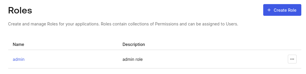 auth0 create role