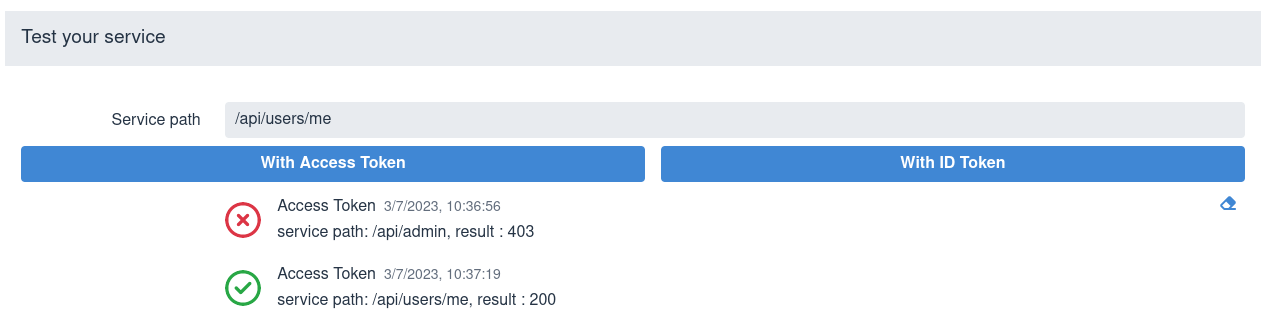 dev ui keycloak test access token