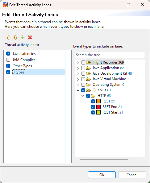 jfr edit thread activity lanes