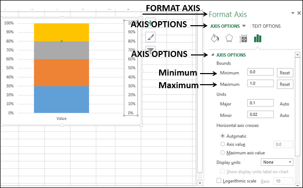 change gap width for bullet chart