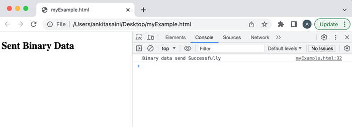 handling binary data