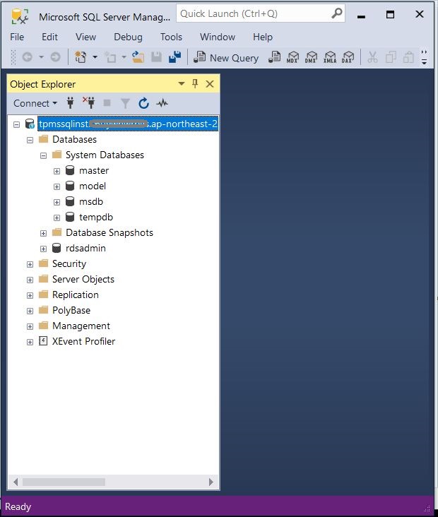 mssql connected