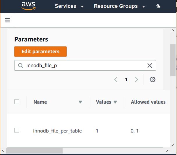 mysql innodb file param