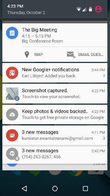 notification detail