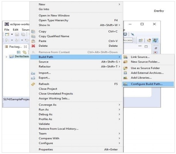 configure build path