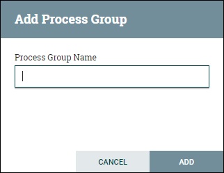 add process group