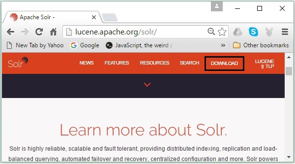 solr home page