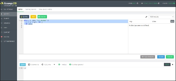 complex query in aql