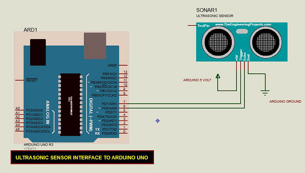 ultrasonic circuit connection