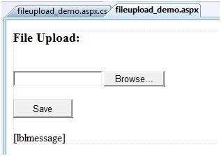 asp.net fileupload