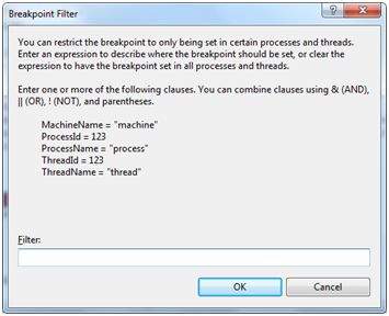 breakpoint filters