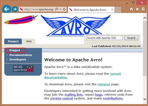 avro homepage