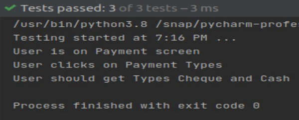 python console