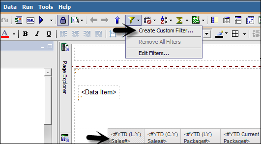 create custom filters