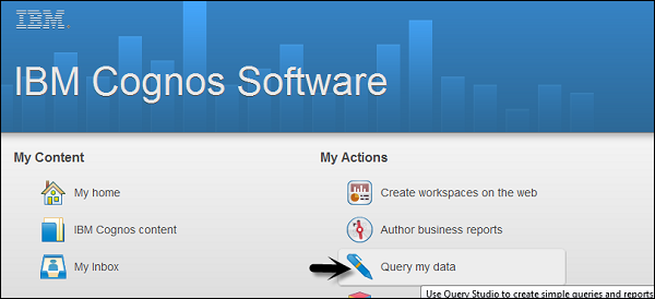 ibm cognos software