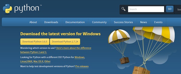 python download