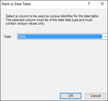 mark as data table