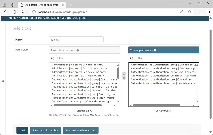 django create user 4