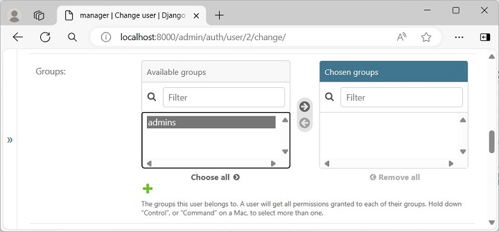 django create user 5