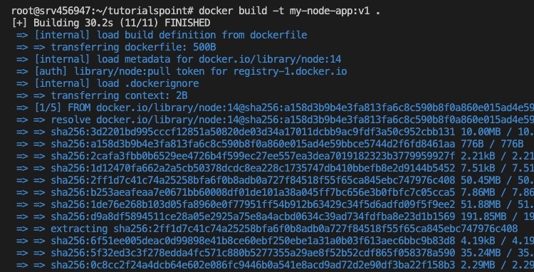 build docker image