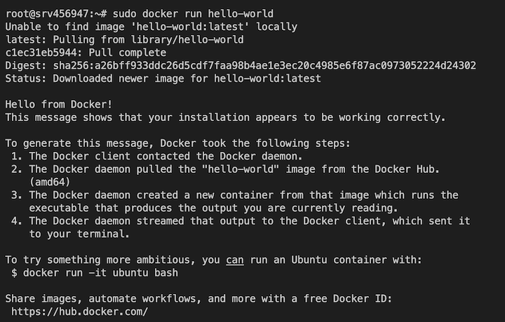 docker installation8