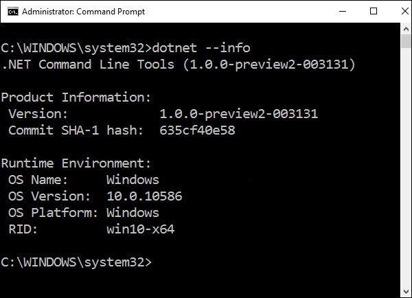 command line tools