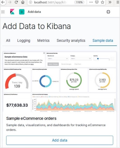 add data to kibana