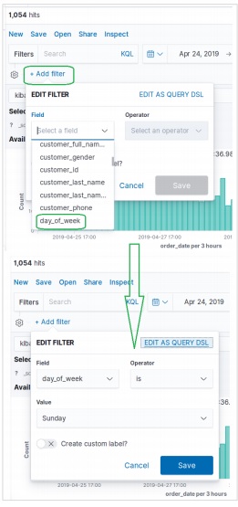 filtering by fields