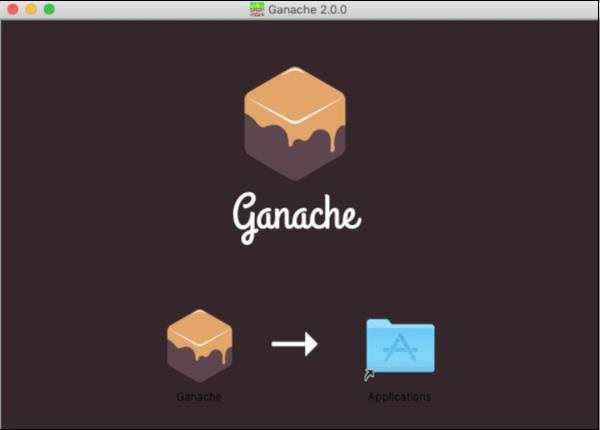 installing ganache