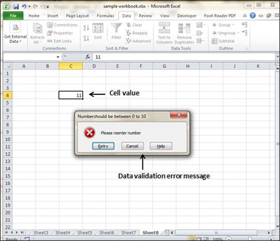 data validation