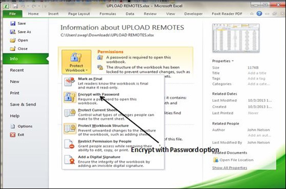 encrypt with pass