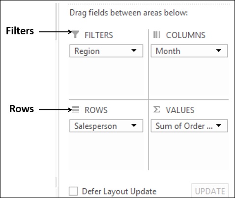 filtering data