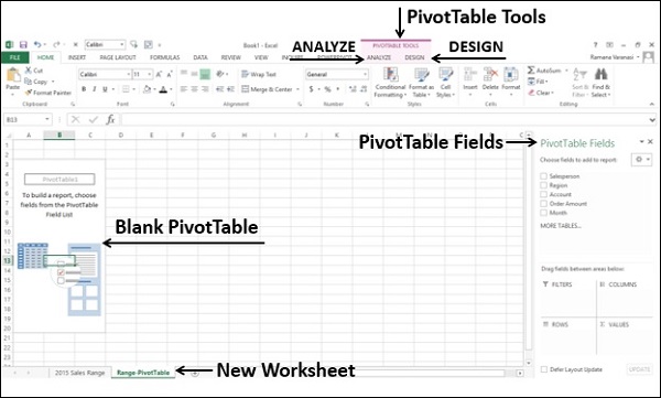 new worksheet