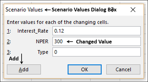 change value