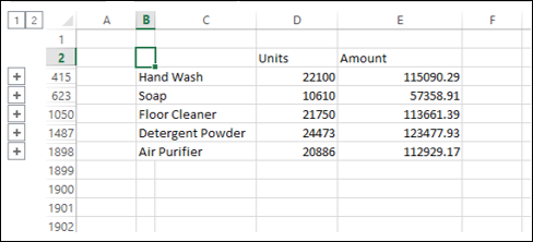 consolidate data summarized