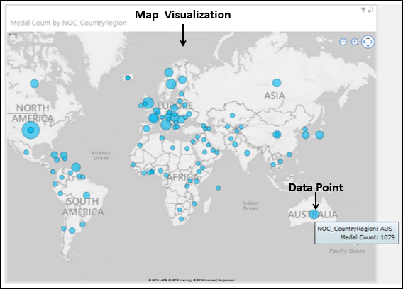 map visualization