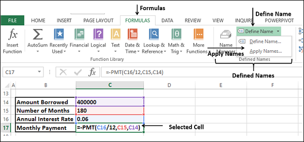 select cell