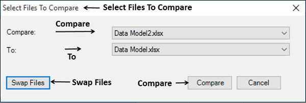 select files to compare