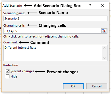 select prevent changes