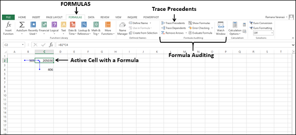 trace precedents