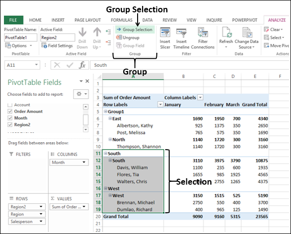 group selection