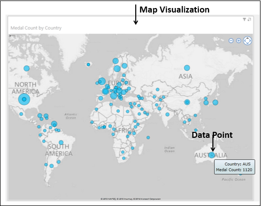 map visualization data point