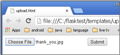 flask file uploading