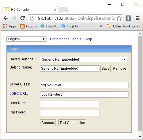 database installation