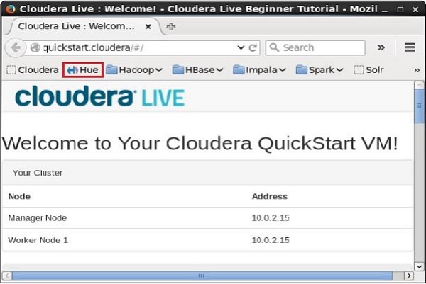 cloudera homepage