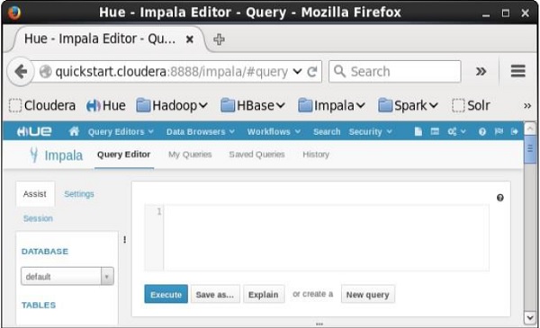 impala query editor