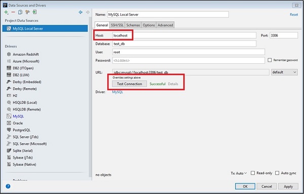 connect to a database