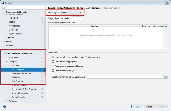 eclipse compiler