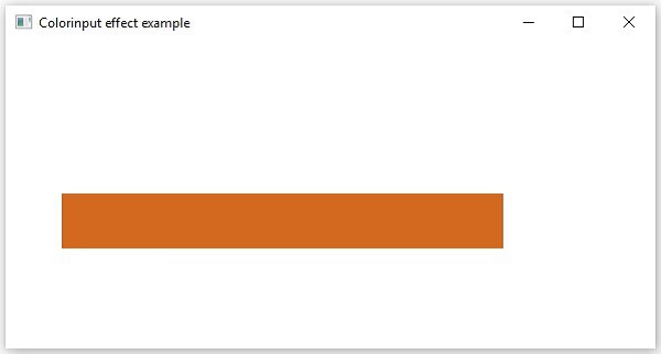 colorinput effect