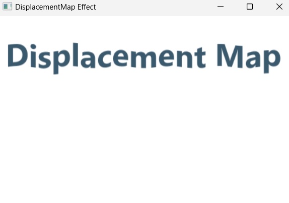 displacementmap effect